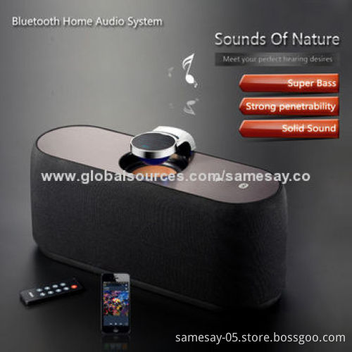 Fashionable Hi-Fi Smartphone Bluetooth Speaker, 2.1CH, Wi-Fi, Remote Control
